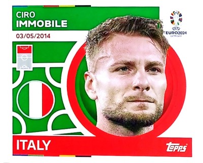Uefa Euro Germany 2024 ITALY CIRO IMMOBILE Nº 20
