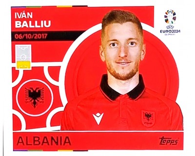 Uefa Euro Germany 2024 ALBANIA IVAN BALLIU Nº 5