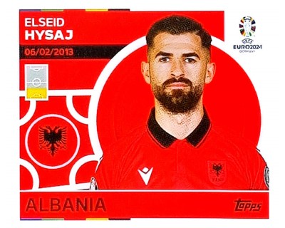 Uefa Euro Germany 2024 ALBANIA ELSEID HYSAJ Nº 7