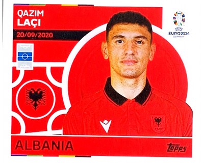 Uefa Euro Germany 2024 ALBANIA QAZIM LACI Nº 12