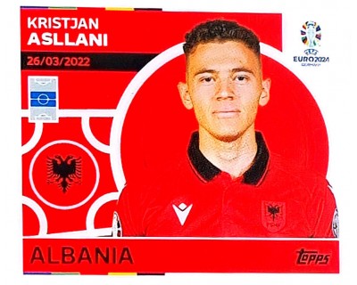Uefa Euro Germany 2024 ALBANIA KRISTJAN ASLLANI Nº 13