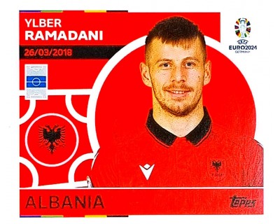 Uefa Euro Germany 2024 ALBANIA YLBER RAMADANI Nº 15