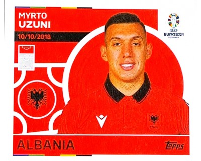 Uefa Euro Germany 2024 ALBANIA MYRTO UZUNI Nº 17