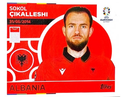 Uefa Euro Germany 2024 ALBANIA SOKOL CIKALLESHI Nº 18