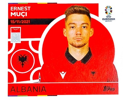 Uefa Euro Germany 2024 ALBANIA ERNEST MUCI Nº 19