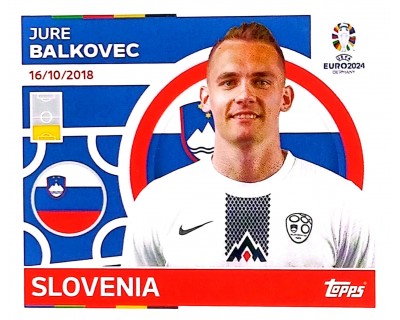 Uefa Euro Germany 2024 SLOVENIA JURE BALKOVEC Nº 5