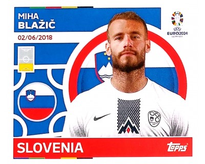 Uefa Euro Germany 2024 SLOVENIA MIHA BLAZIC Nº 6