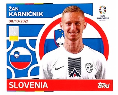 Uefa Euro Germany 2024 SLOVENIA ZAN KARNICNIK Nº 7