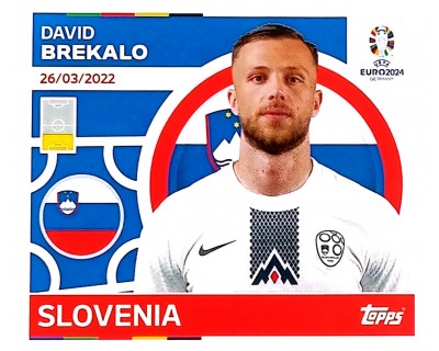 Uefa Euro Germany 2024 SLOVENIA DAVID BREKALO Nº 9