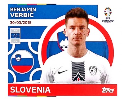 Uefa Euro Germany 2024 SLOVENIA BENJAMIN VERBIC Nº 11