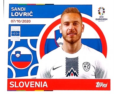 Uefa Euro Germany 2024 SLOVENIA SANDI LOVRIC Nº 12
