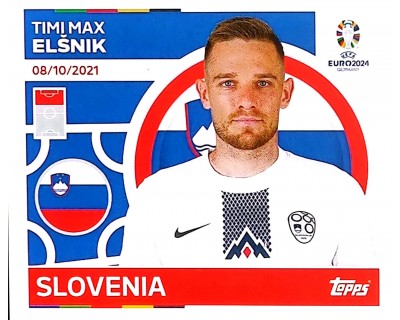 Uefa Euro Germany 2024 SLOVENIA TIMI MAX ELSNIK Nº 21