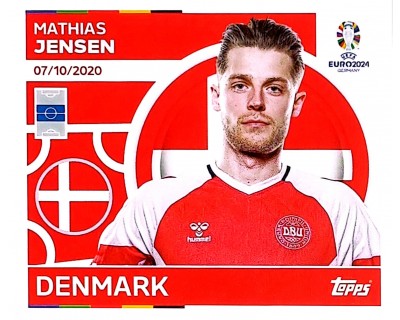 Uefa Euro Germany 2024 DENMARK MATHIAS JENSEN Nº 10