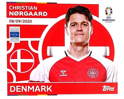 Uefa Euro Germany 2024 DENMARK CHRISTIAN NORGAARD Nº 11