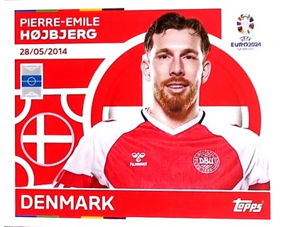 Uefa Euro Germany 2024 DENMARK PIERRE-EMILE HOJBJERG Nº 16