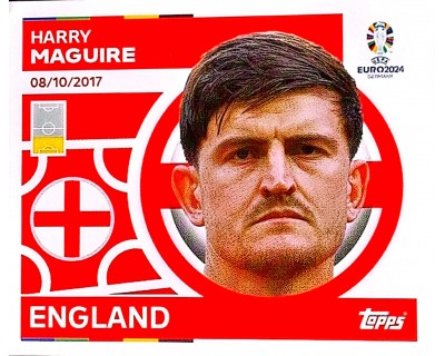 Uefa Euro Germany 2024 ENGLAND HARRY MAGUIRE Nº 6