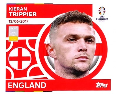 Uefa Euro Germany 2024 ENGLAND KIERAN TRIPPIER Nº 7