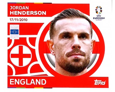 Uefa Euro Germany 2024 ENGLAND JORDAN HENDERSON Nº 15