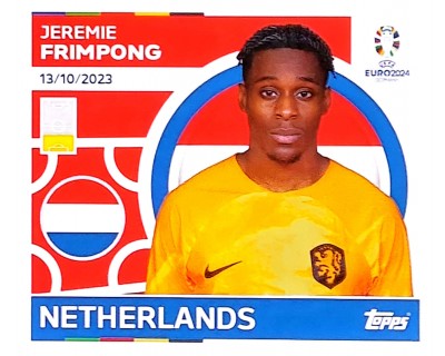 Uefa Euro Germany 2024 GRUPO D NETHERLAND JEREMIE FRIMPONG Nº 5