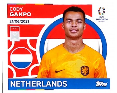 Uefa Euro Germany 2024 GRUPO D NETHERLAND CODY GAKPO Nº 18