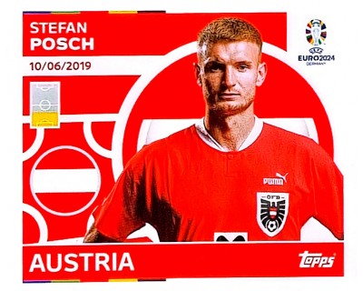 Uefa Euro Germany 2024 GRUPO D AUSTRIA STEFAN POSCH Nº 5