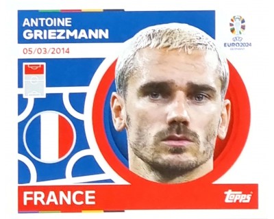 Uefa Euro Germany 2024 GRUPO D FRANCE ANTOINE GRIEZMANN Nº 20