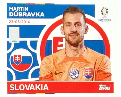 Uefa Euro Germany 2024 GRUPO E SLOVAKIA MARTIN DUBRAVKA Nº 4