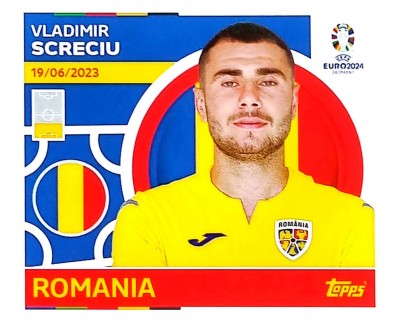 Uefa Euro Germany 2024 GRUPO E ROMANIA VLADIMIR SCRECIU Nº 8