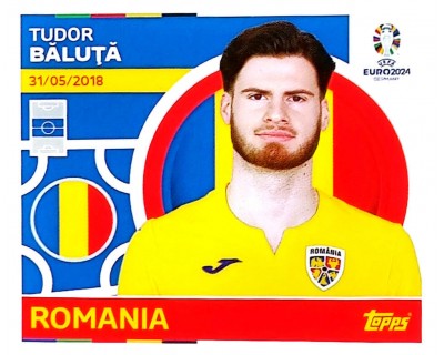Uefa Euro Germany 2024 GRUPO E ROMANIA TUDOR BALUTA Nº 11