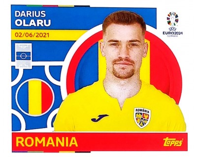 Uefa Euro Germany 2024 GRUPO E ROMANIA DARIUS OLARU Nº 13