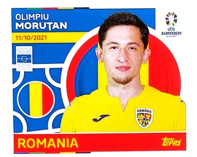 Uefa Euro Germany 2024 GRUPO E ROMANIA OLIMPIU MORUTAN Nº 15