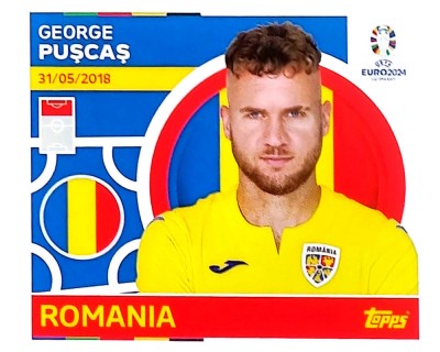 Uefa Euro Germany 2024 GRUPO E ROMANIA GEORGE PUSCAS Nº 17