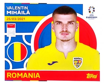 Uefa Euro Germany 2024 GRUPO E ROMANIA VALENTIN MIHAILA Nº 18