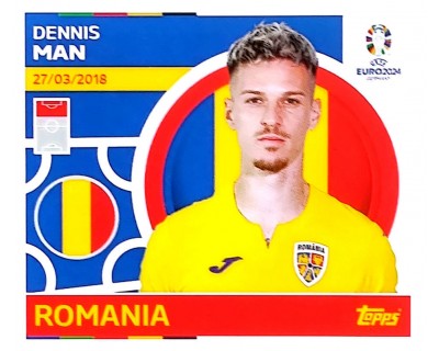Uefa Euro Germany 2024 GRUPO E ROMANIA DENNIS MAN Nº 21