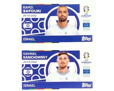 Uefa Euro Germany 2024 GRUPO E ISRAEL SAFOURI - KANICHOWSKY Nº 12 - 13