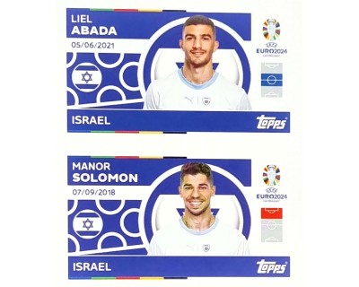 Uefa Euro Germany 2024 GRUPO E ISRAEL ABADA - SOLOMON Nº 14 - 15