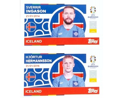 Uefa Euro Germany 2024 GRUPO E ICELAND INGASON - HERMANNSSON Nº 6 - 7