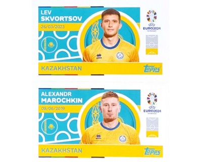 Uefa Euro Germany 2024 KAZAKHSTAN SKVORTSOV - MAROCHKIN Nº 4 - 5