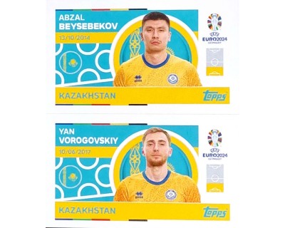 Uefa Euro Germany 2024 KAZAKHSTAN BEYSEBEKOV - VOROGOVSKIY Nº 6 - 7