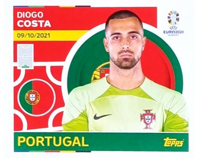 Uefa Euro Germany 2024 PORTUGAL DIOGO COSTA Nº 4