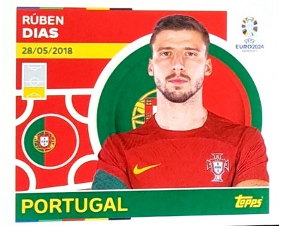 Uefa Euro Germany 2024 PORTUGAL RUBEN DIAS Nº 7