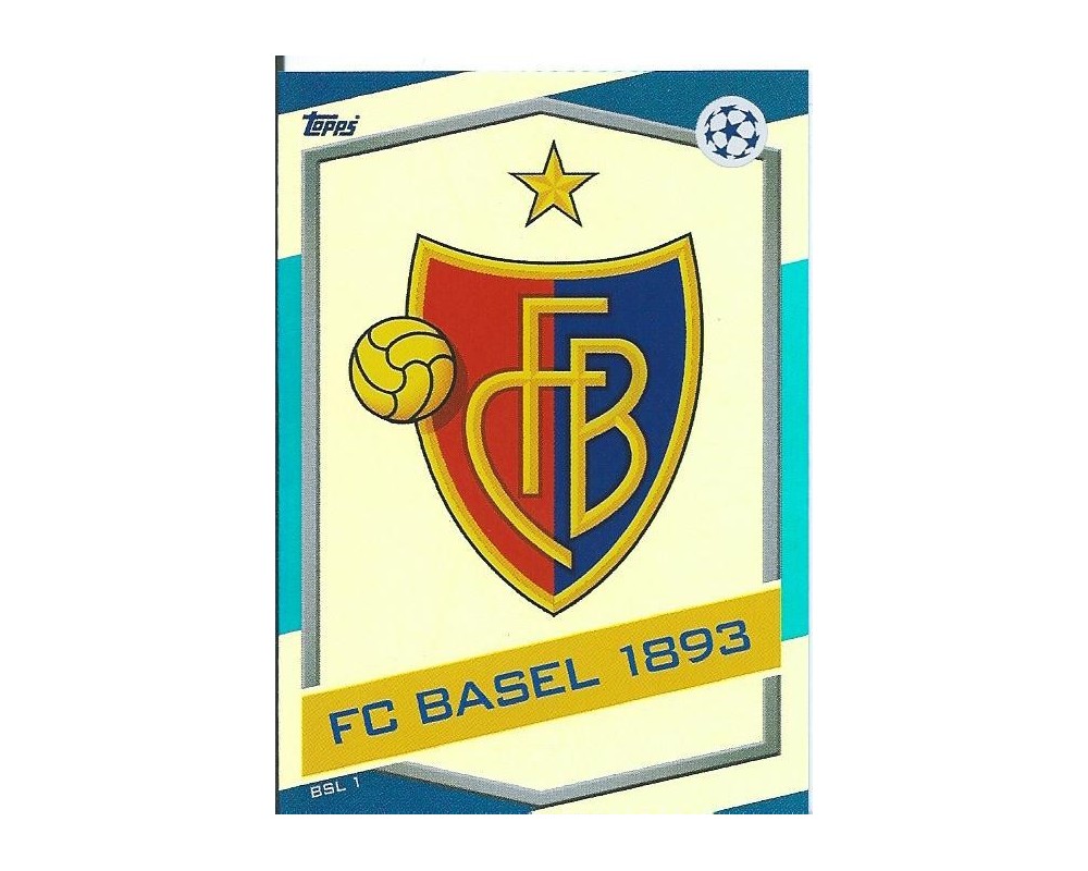 MATCH ATTAX U.C.LEAGUE 2016/2017 FC BASSEL 1893 Nº 1 ESCUDO