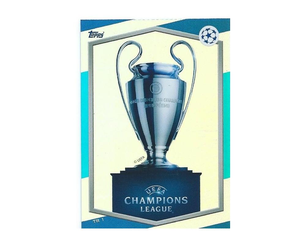 MATCH ATTAX U.C.LEAGUE 2016/2017 UEFA CHAMPIONS LEAGUE TROPHY CARD Nº 1